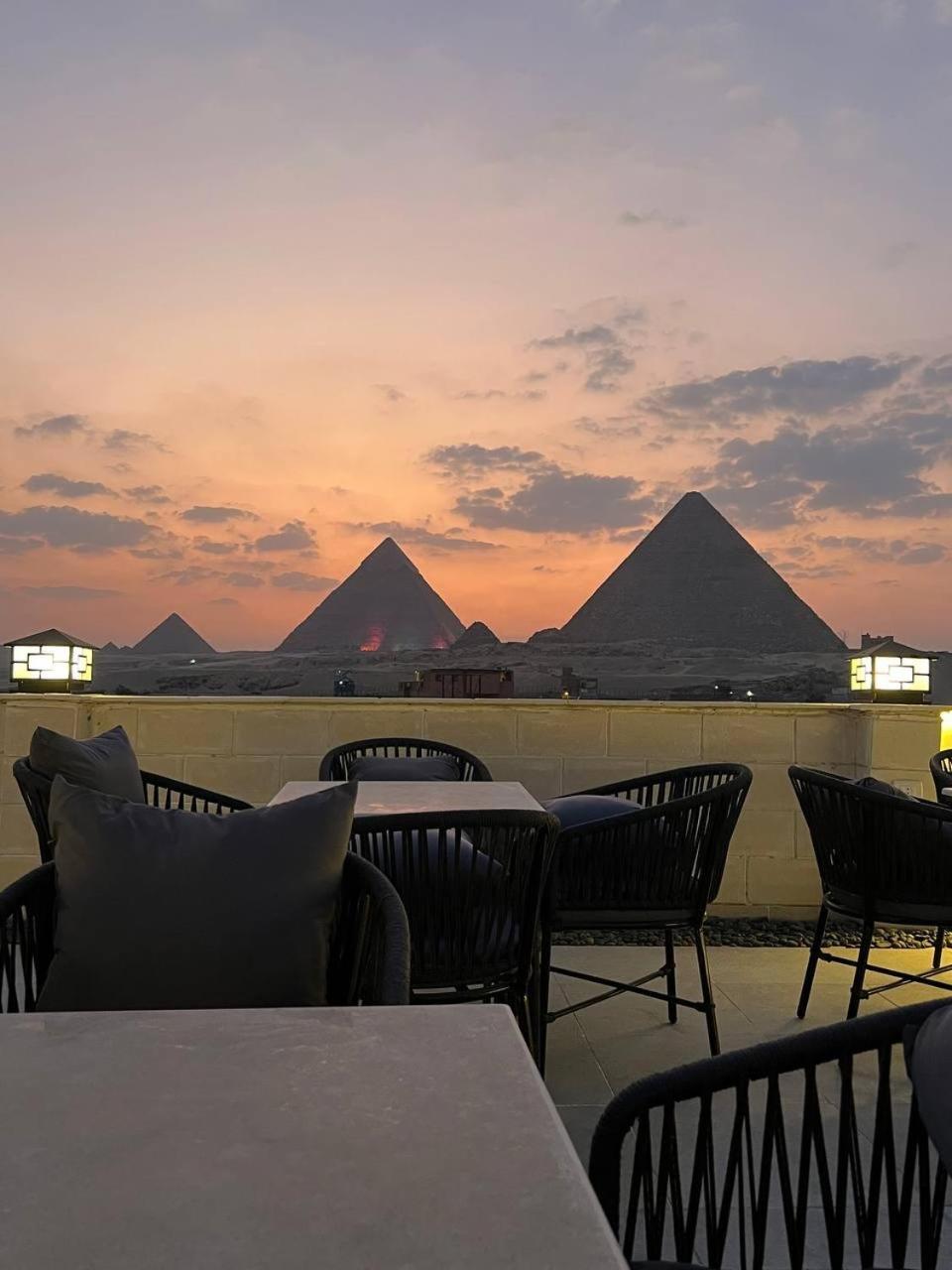 Maro Pyramids Hotel Kafrat al Jabal Exterior photo